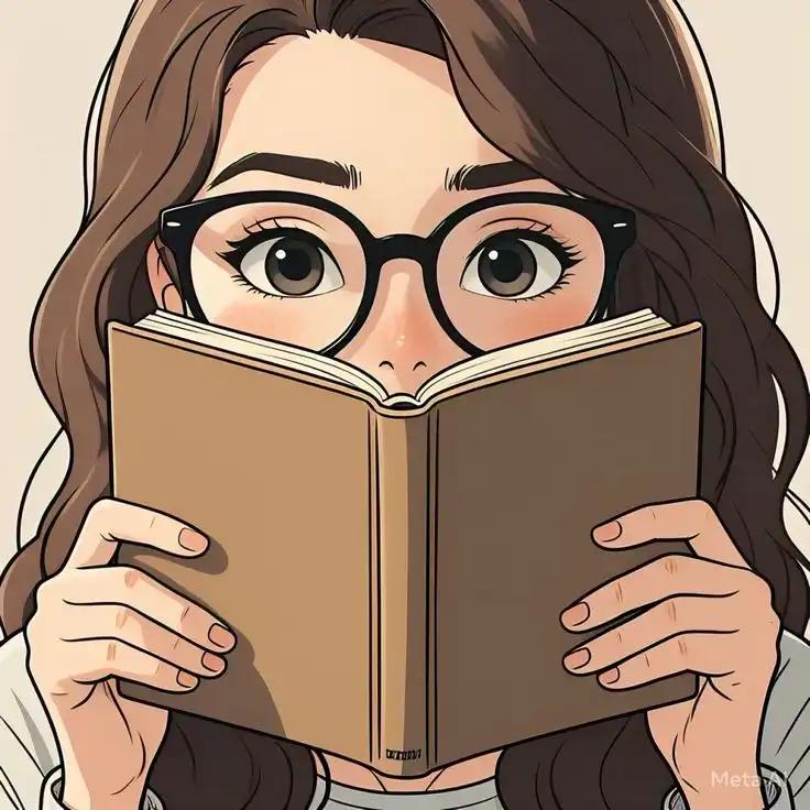 stylish girl reading book dp
